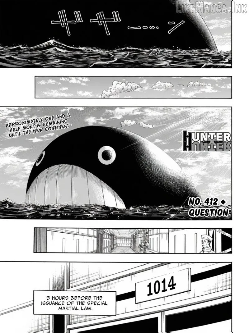 Hunter X Hunter - Chapter 412 Page 1