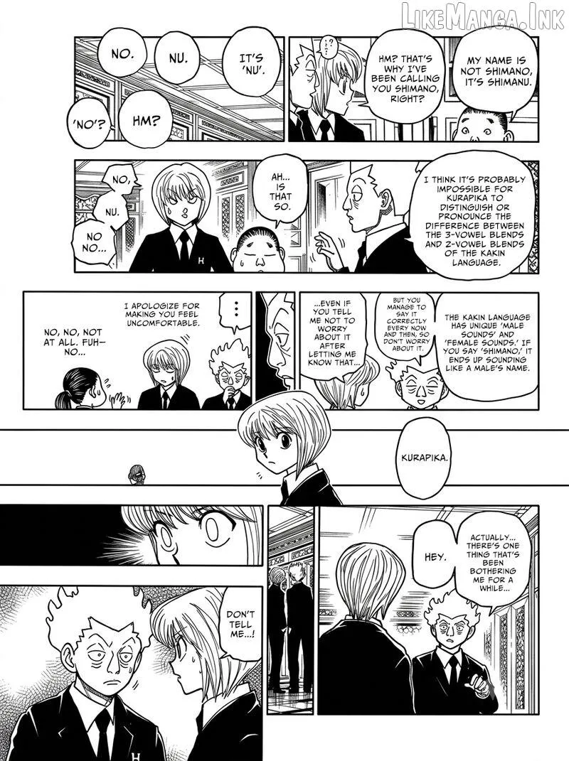 Hunter X Hunter - Chapter 412 Page 4