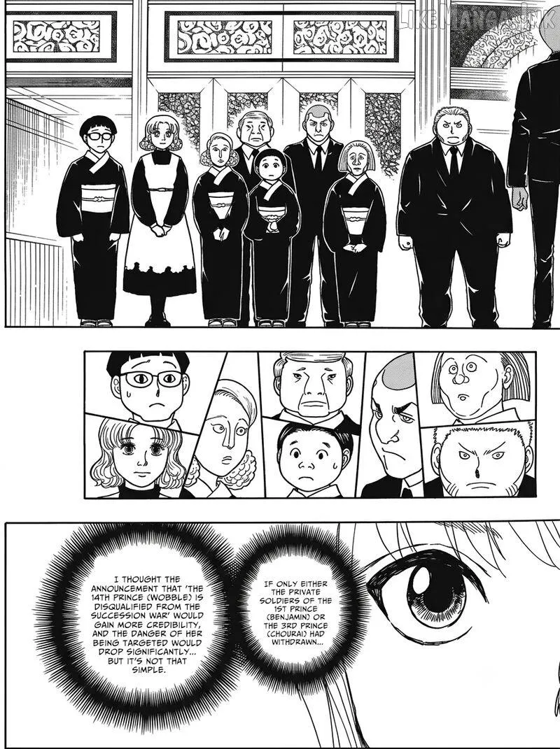Hunter X Hunter - Chapter 412 Page 14