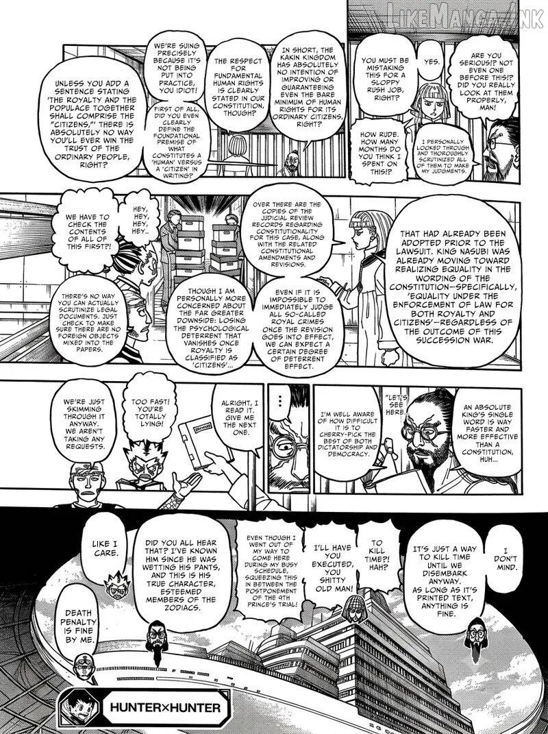 Hunter X Hunter - Chapter 412 Page 18
