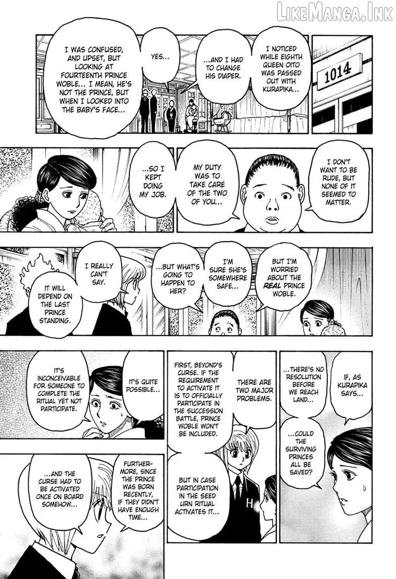 Hunter X Hunter - Chapter 414 Page 9