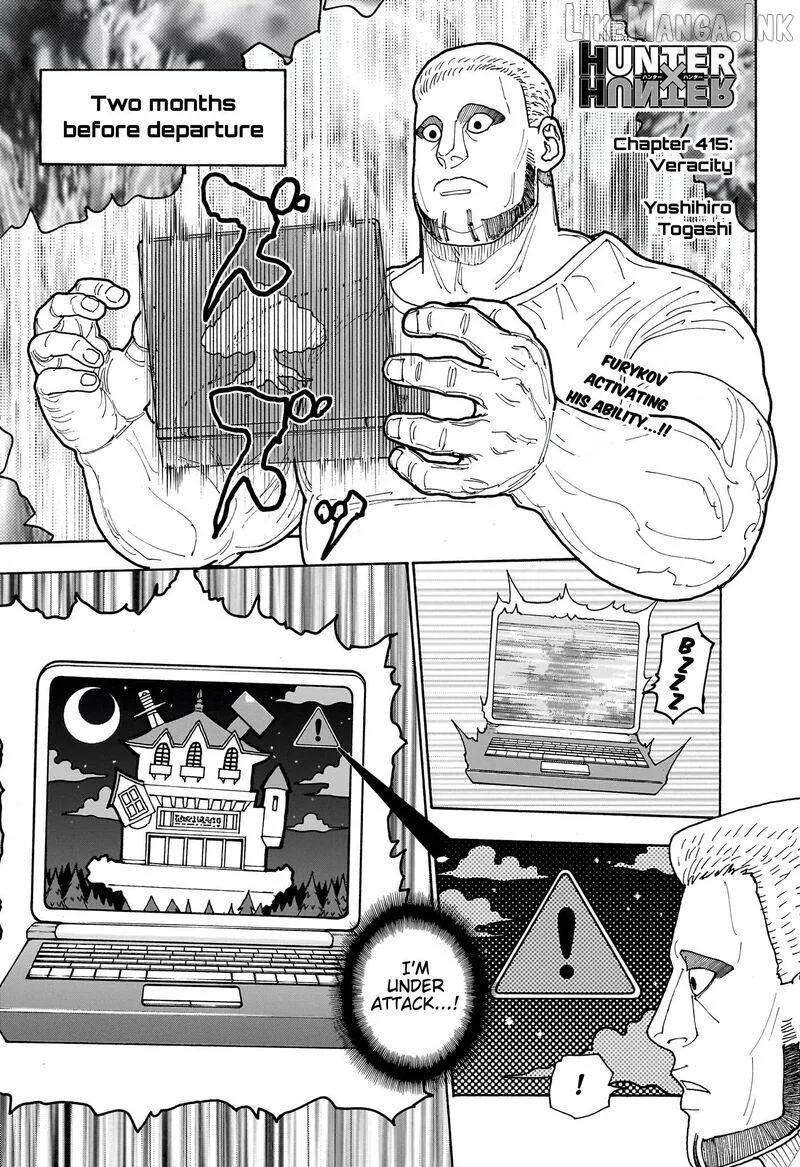 Hunter X Hunter - Chapter 415 Page 1