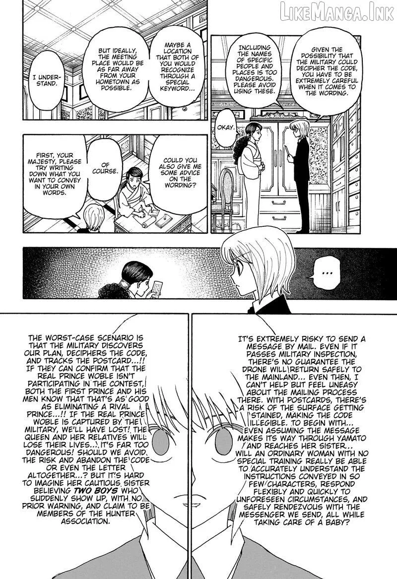 Hunter X Hunter - Chapter 415 Page 10