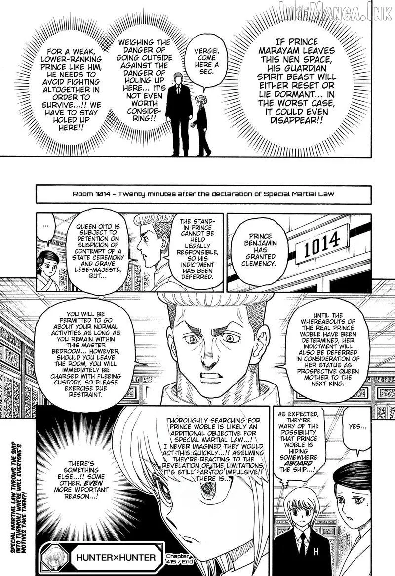 Hunter X Hunter - Chapter 415 Page 18