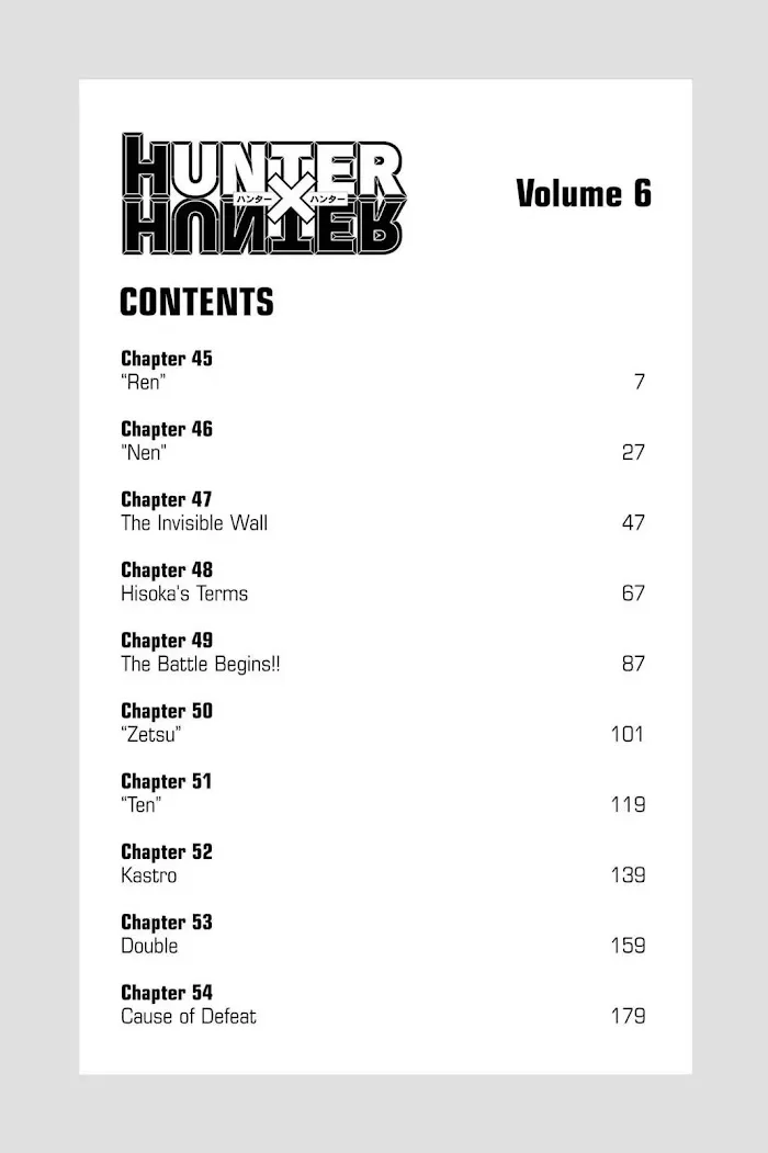 Hunter X Hunter - Chapter 45 Page 6
