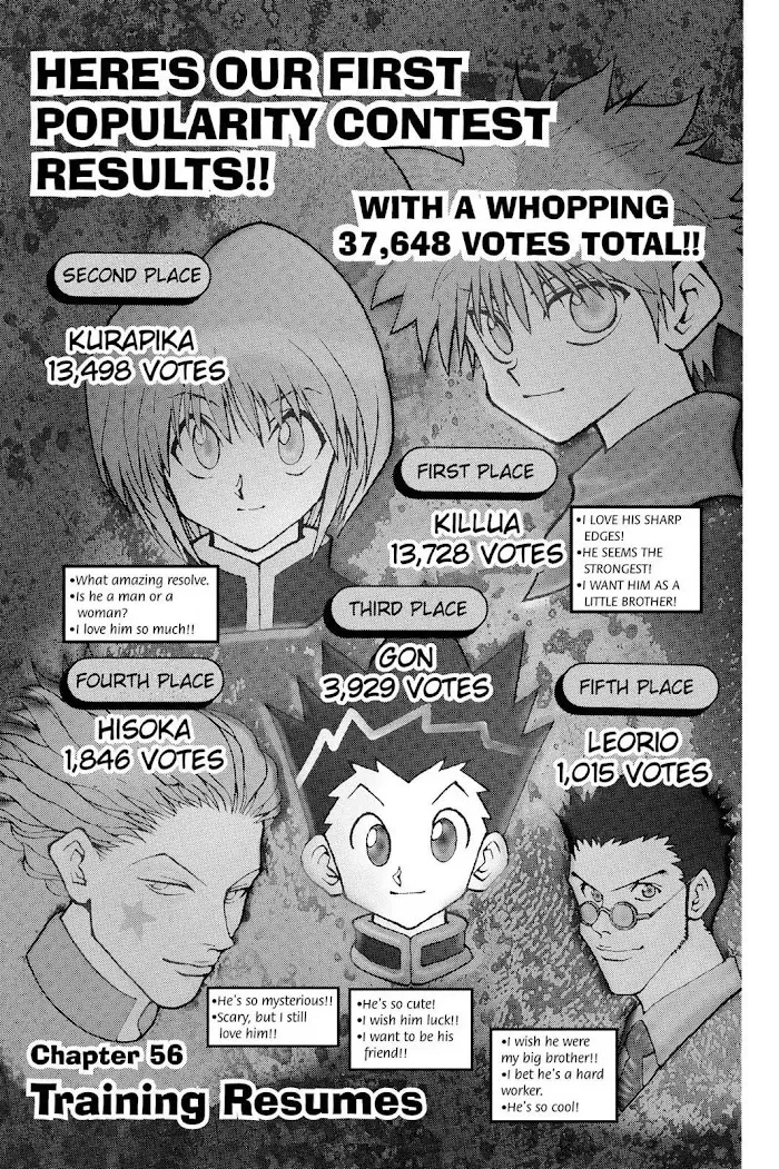 Hunter X Hunter - Chapter 56 Page 1