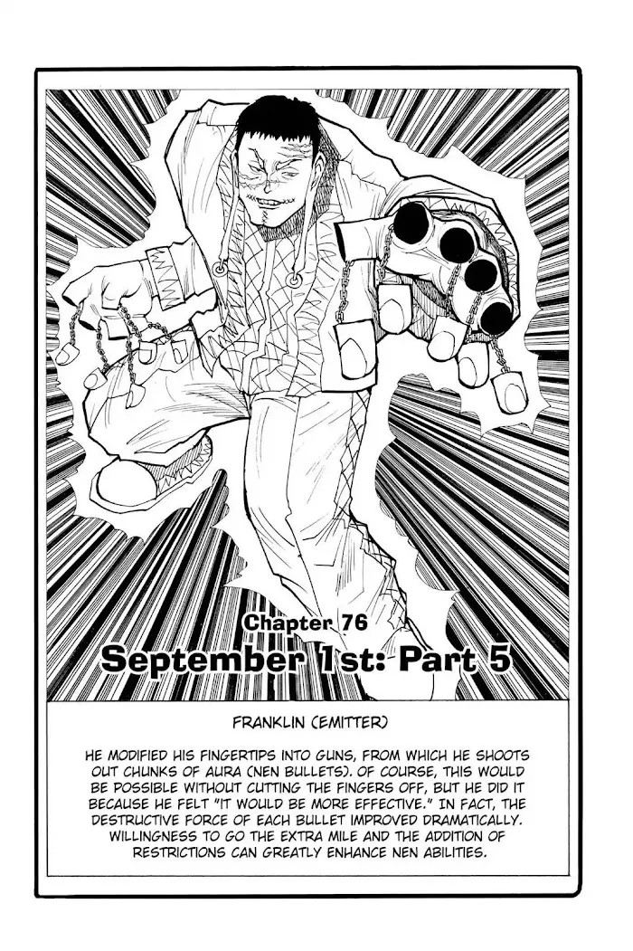Hunter X Hunter - Chapter 76 Page 1