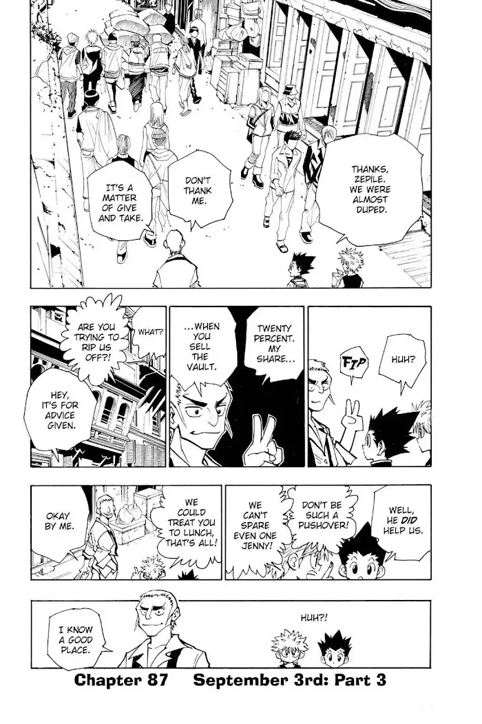 Hunter X Hunter - Chapter 87 Page 1