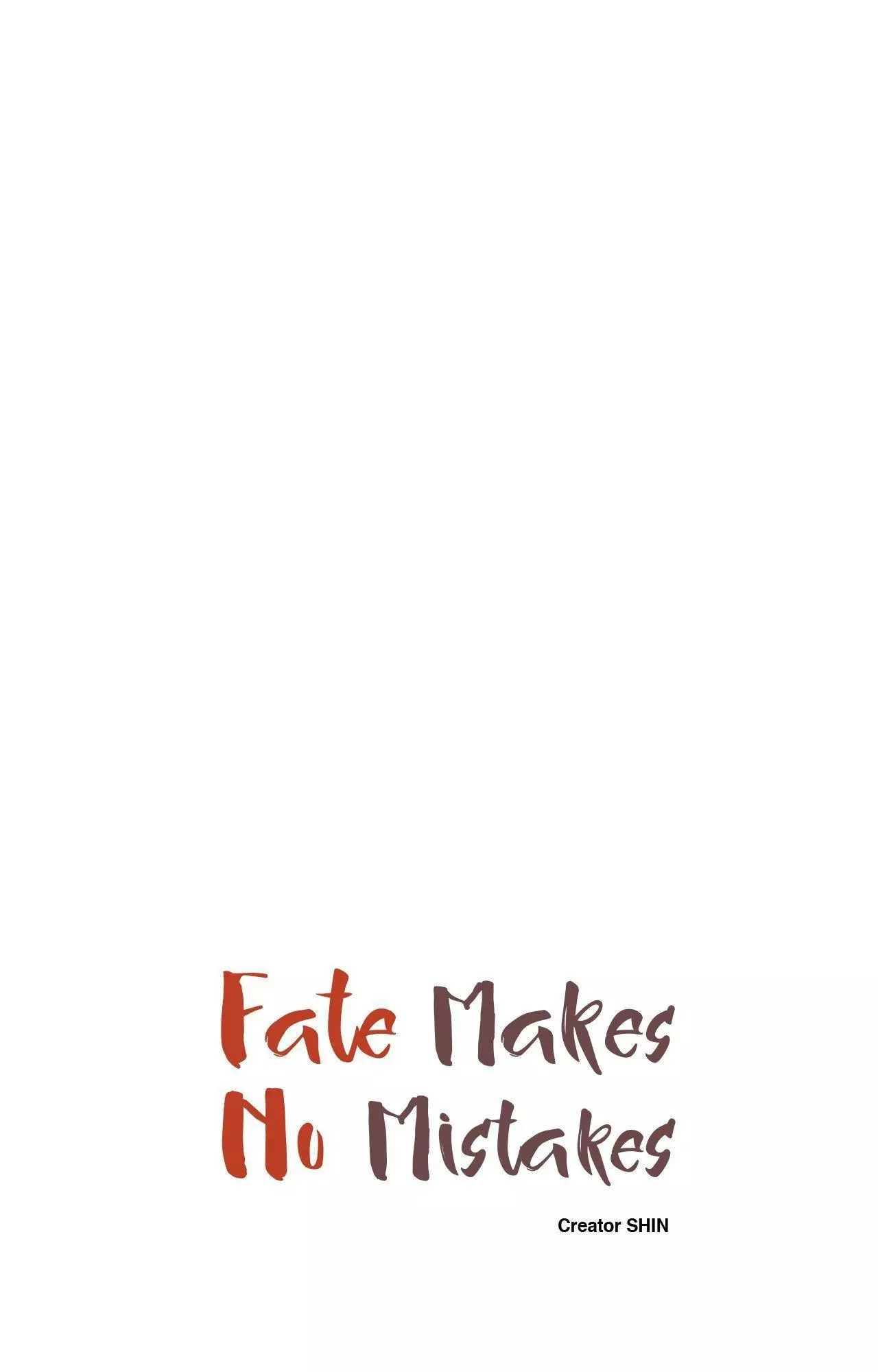 Fate Makes No Mistakes - Chapter 133 Page 1