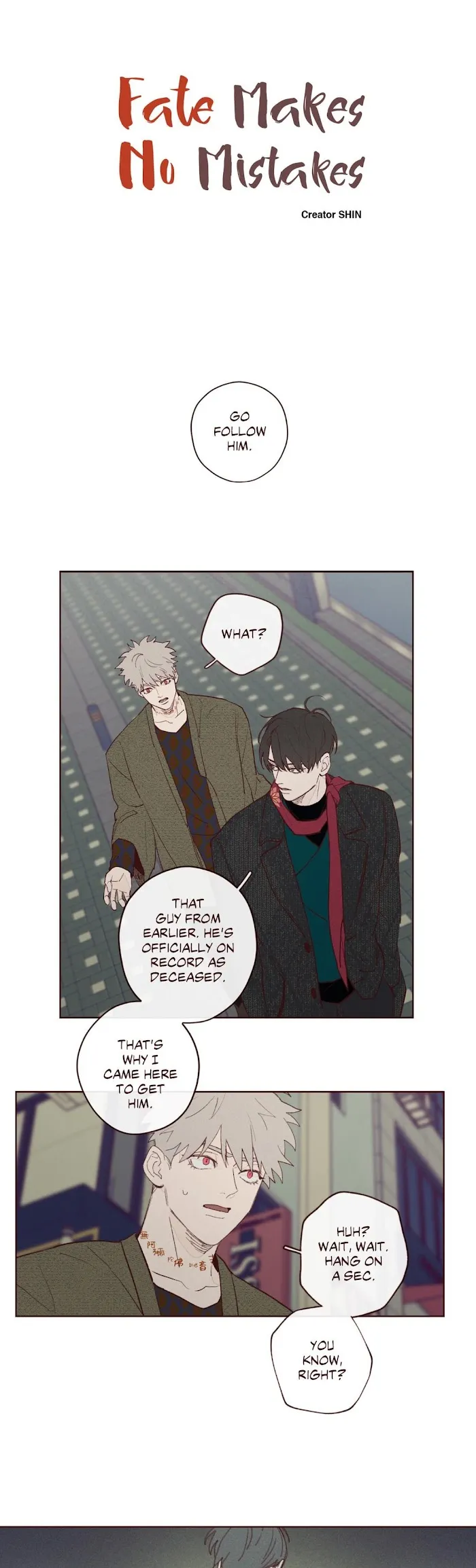 Fate Makes No Mistakes - Chapter 3 Page 6