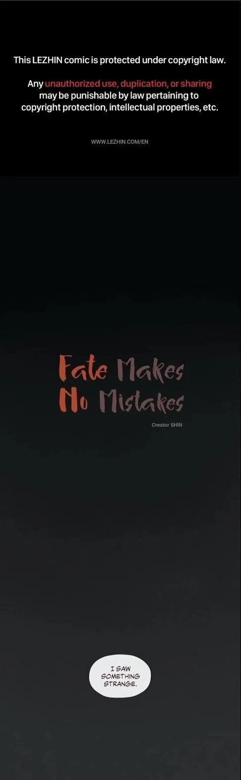 Fate Makes No Mistakes - Chapter 51 Page 1