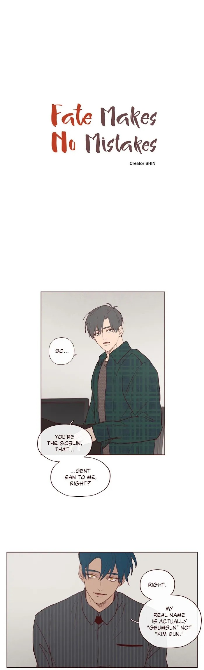 Fate Makes No Mistakes - Chapter 7 Page 1