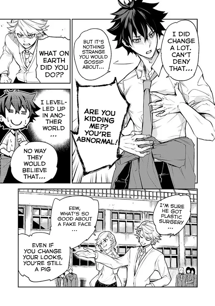 Isekai De Cheat Skill Wo Te Ni Shita Ore Wa, Genjitsu Sekai Wo Mo Musou Suru ~Level Up Wa Jinsei Wo Kaeta~ - Chapter 6 Page 16