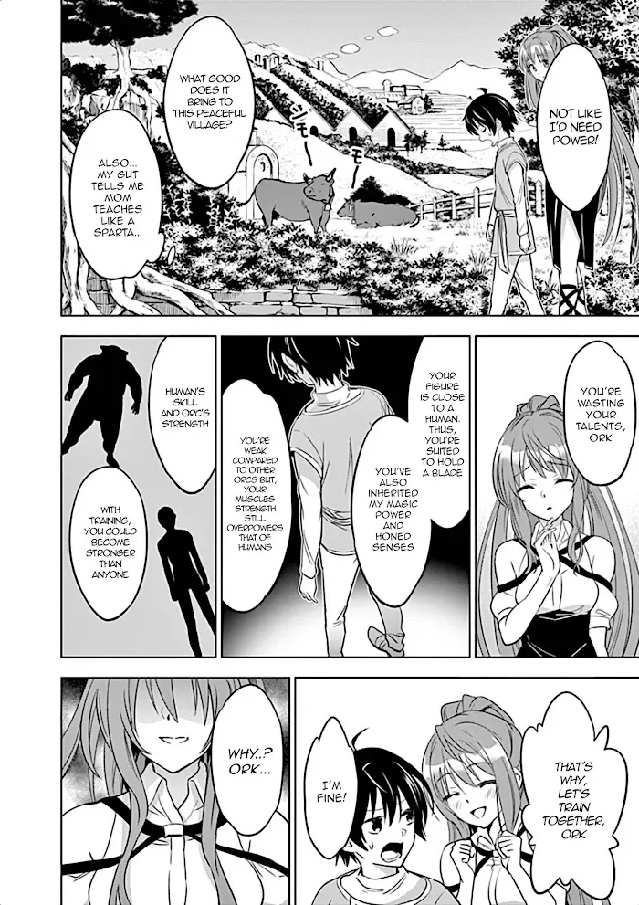 Shijou Saikyou Orc-San No Tanoshii Tanetsuke Harem Zukuri - Chapter 1 Page 11