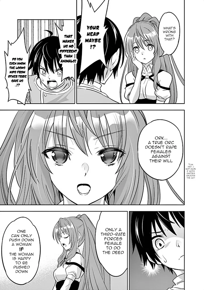 Shijou Saikyou Orc-San No Tanoshii Tanetsuke Harem Zukuri - Chapter 1 Page 22