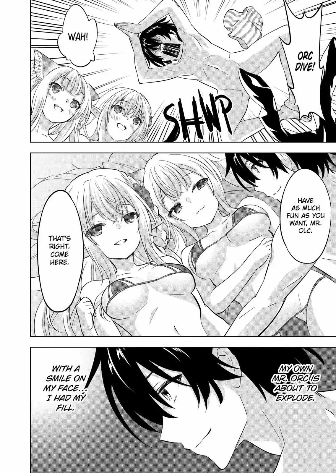 Shijou Saikyou Orc-San No Tanoshii Tanetsuke Harem Zukuri - Chapter 104 Page 12