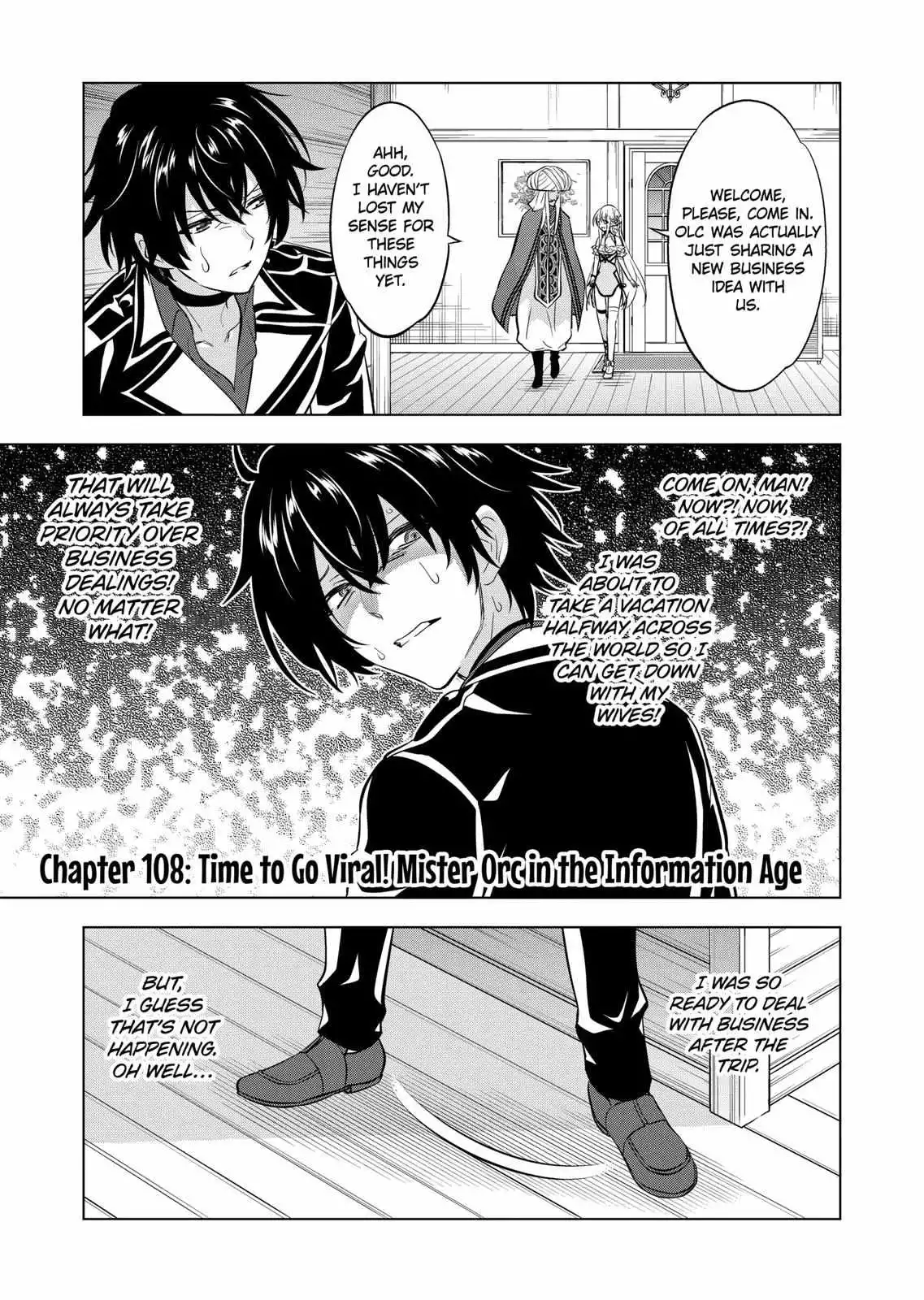 Shijou Saikyou Orc-San No Tanoshii Tanetsuke Harem Zukuri - Chapter 108 Page 1
