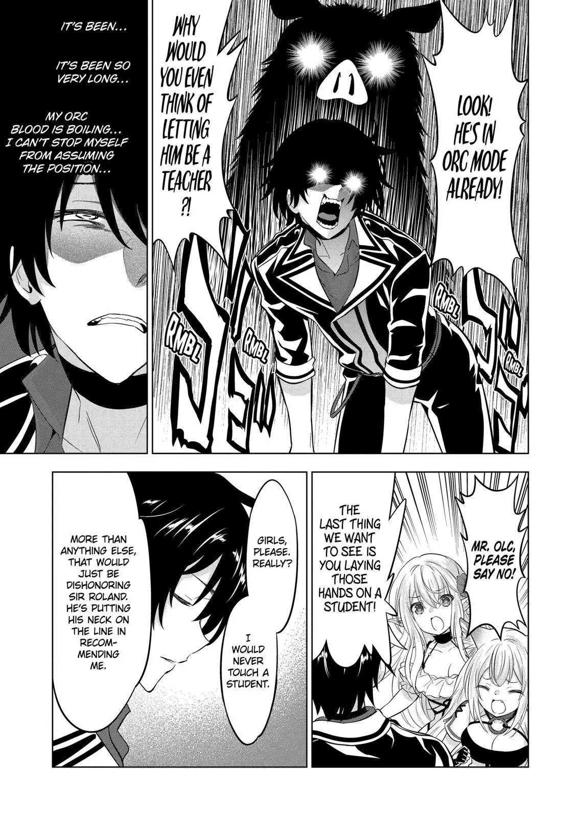 Shijou Saikyou Orc-San No Tanoshii Tanetsuke Harem Zukuri - Chapter 112 Page 23