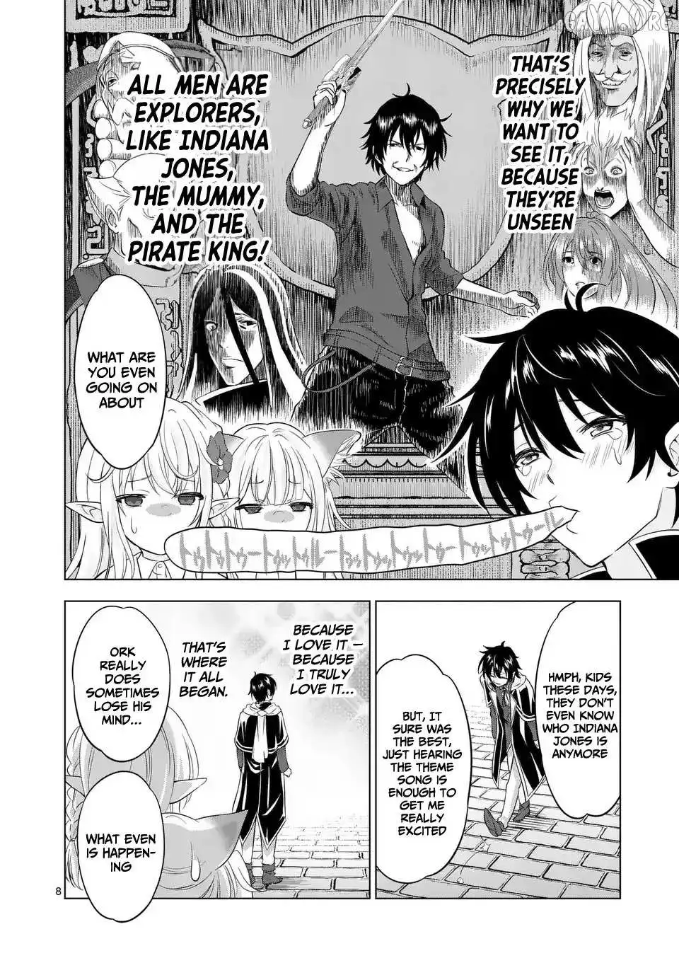 Shijou Saikyou Orc-San No Tanoshii Tanetsuke Harem Zukuri - Chapter 113.1 Page 7