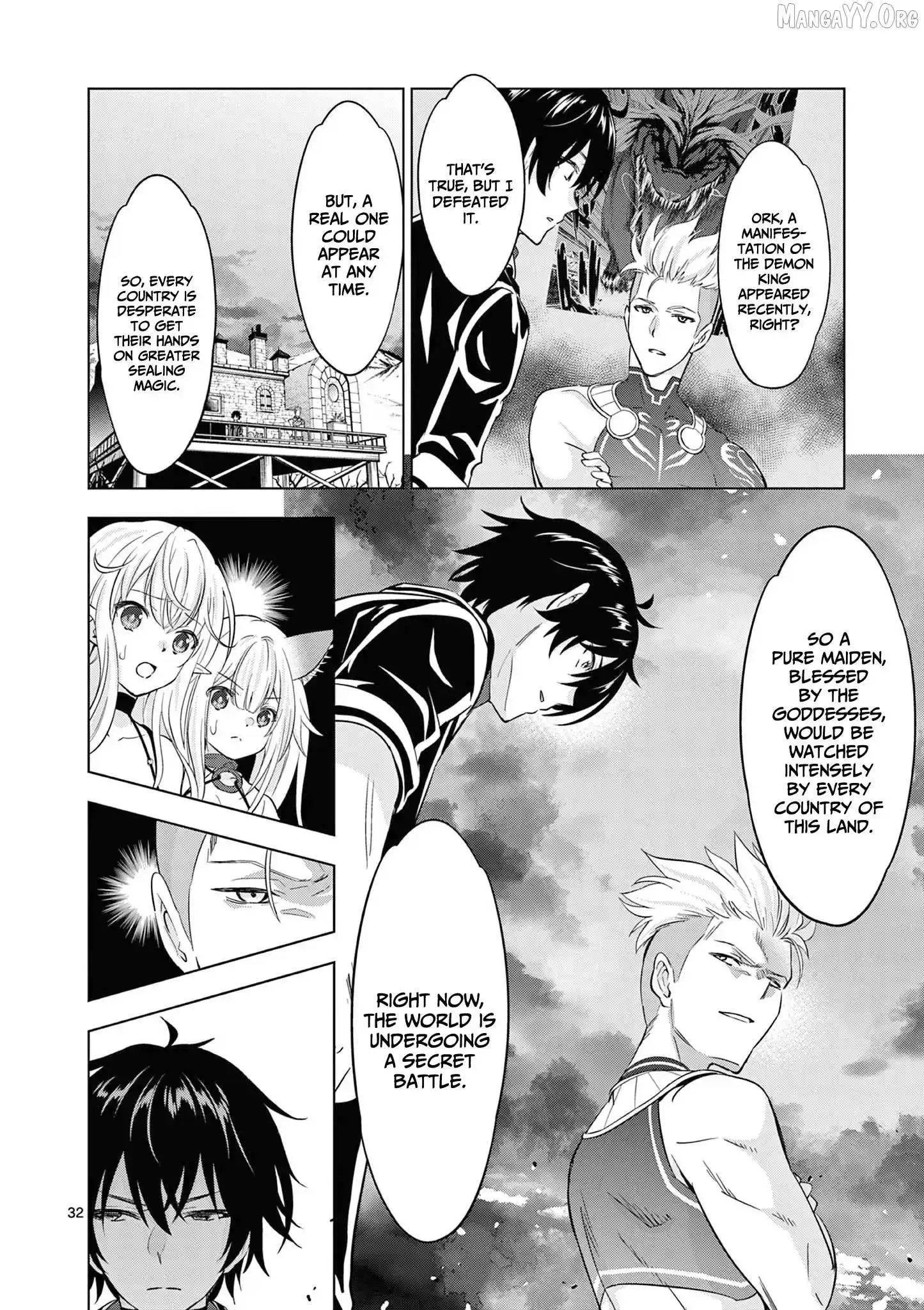 Shijou Saikyou Orc-San No Tanoshii Tanetsuke Harem Zukuri - Chapter 113.2 Page 4