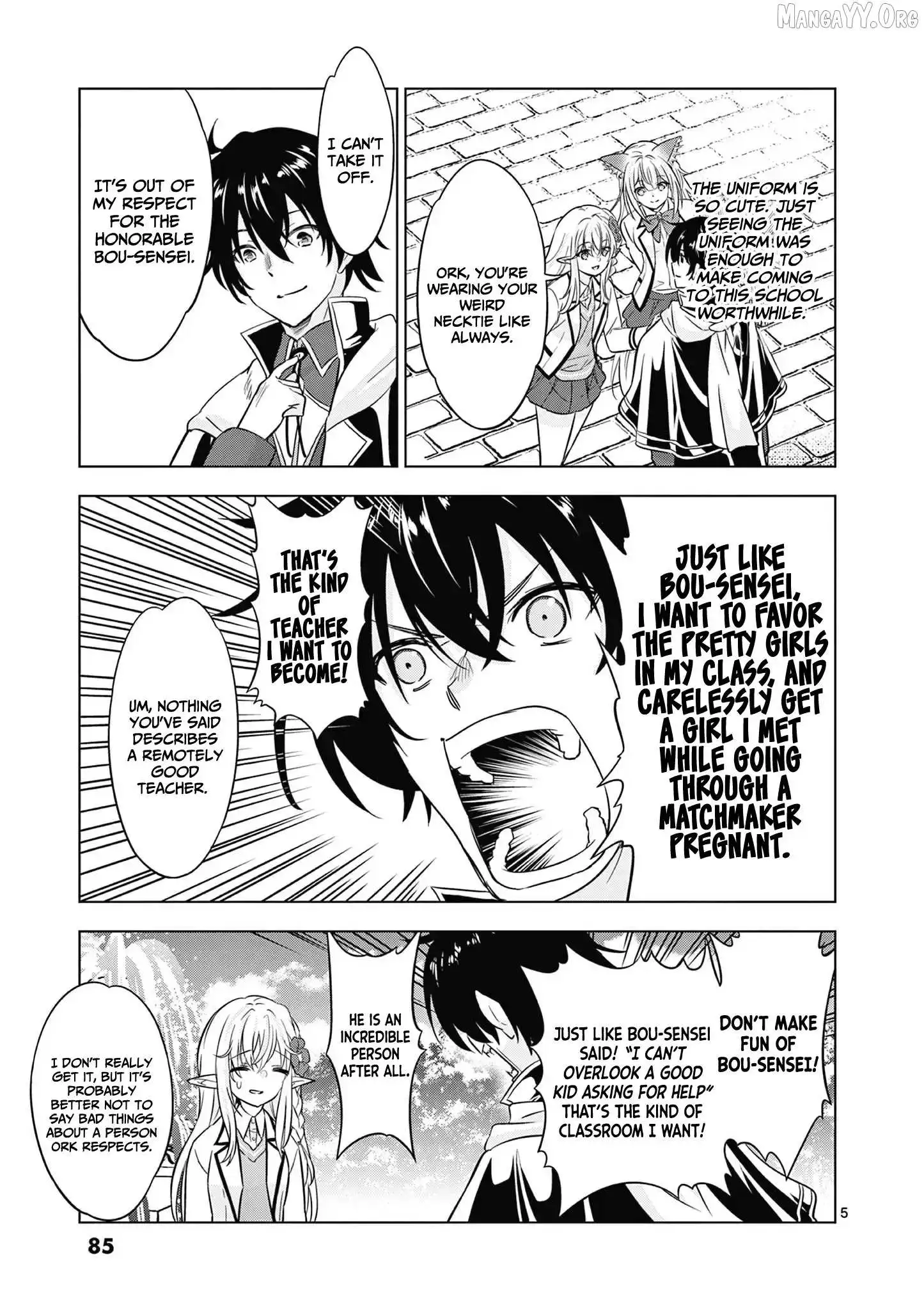 Shijou Saikyou Orc-San No Tanoshii Tanetsuke Harem Zukuri - Chapter 115 Page 6
