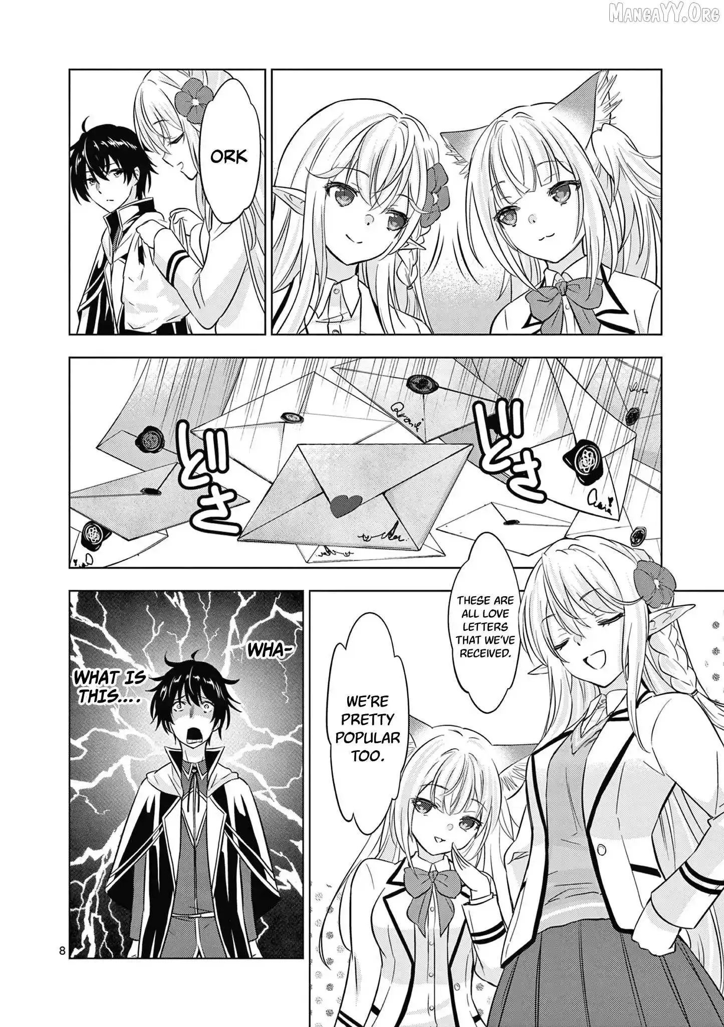 Shijou Saikyou Orc-San No Tanoshii Tanetsuke Harem Zukuri - Chapter 115 Page 9