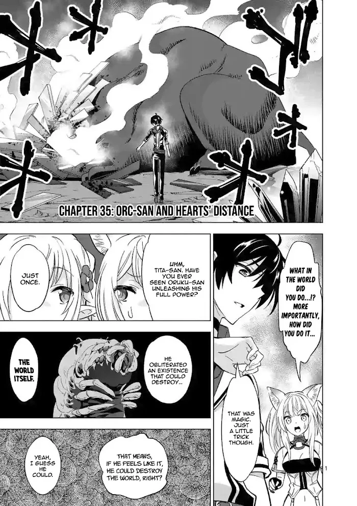 Shijou Saikyou Orc-San No Tanoshii Tanetsuke Harem Zukuri - Chapter 35 Page 2