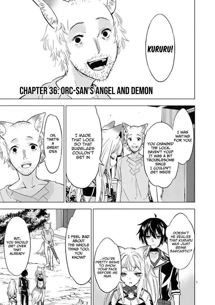 Shijou Saikyou Orc-San No Tanoshii Tanetsuke Harem Zukuri - Chapter 36.1 Page 2