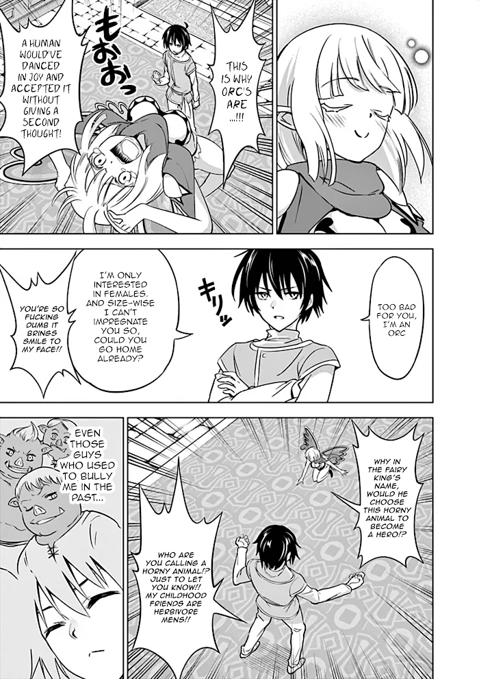 Shijou Saikyou Orc-San No Tanoshii Tanetsuke Harem Zukuri - Chapter 7 Page 4