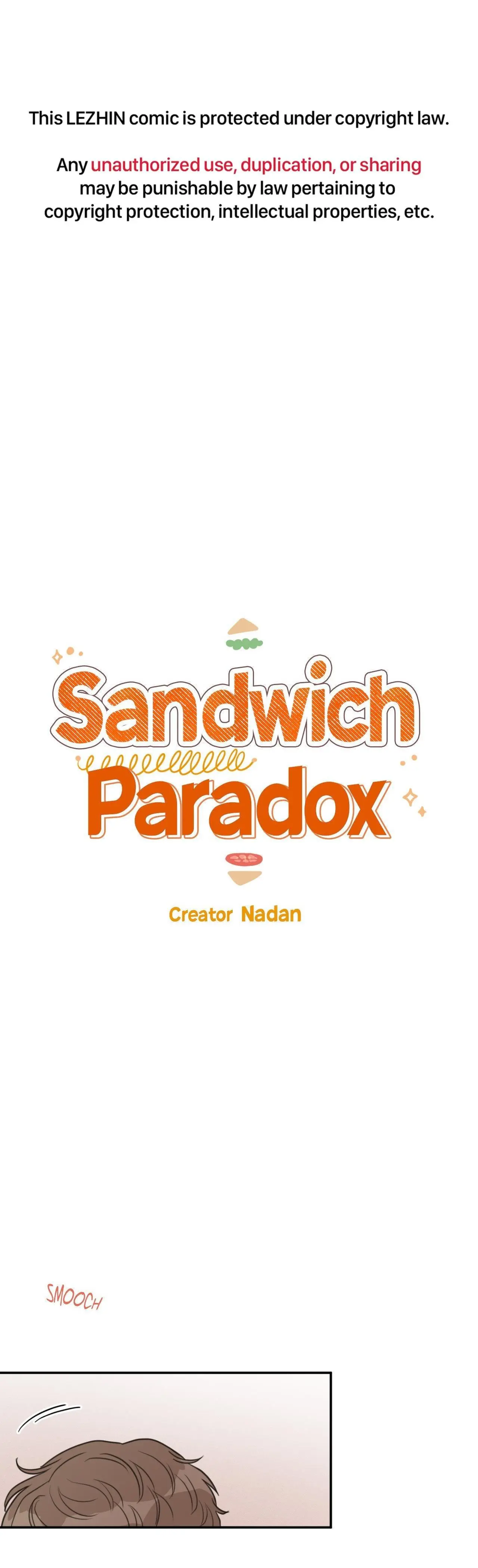 Sandwich Paradox - Chapter 29 Page 1