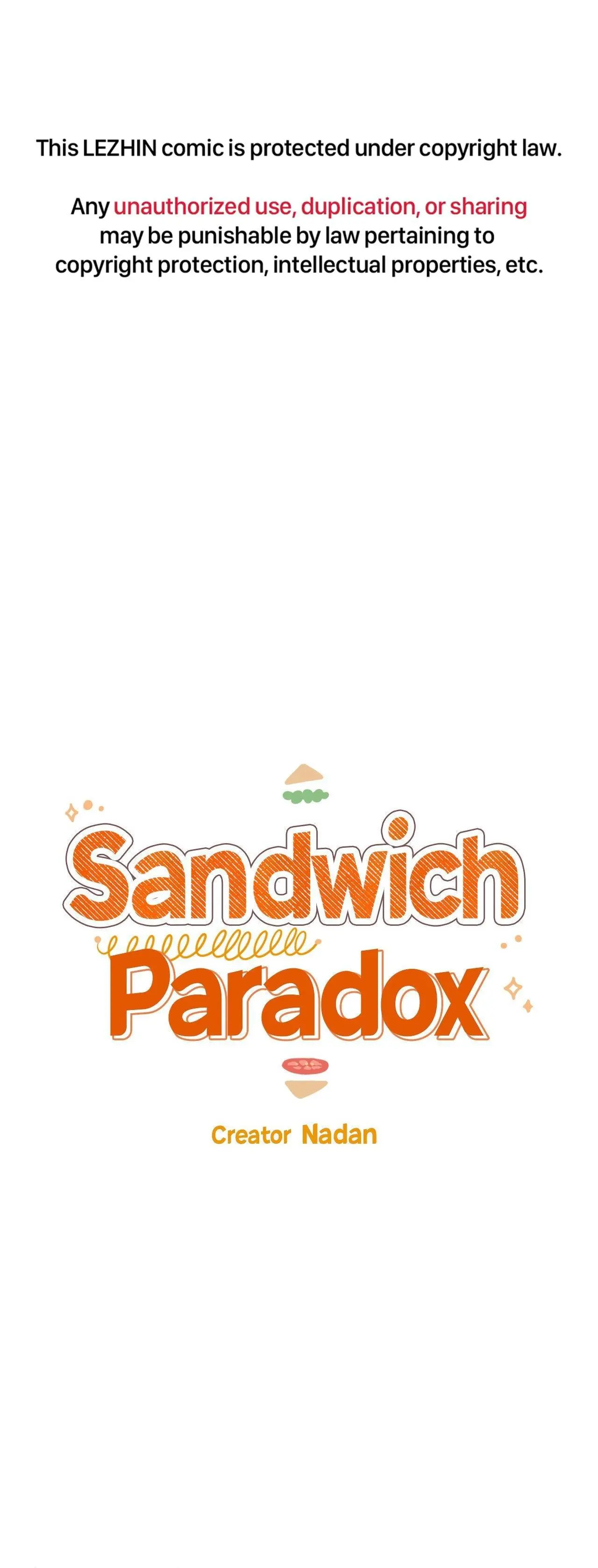 Sandwich Paradox - Chapter 31 Page 1