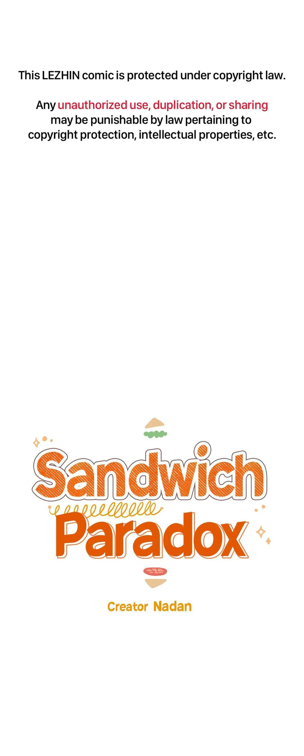Sandwich Paradox - Chapter 40 Page 2