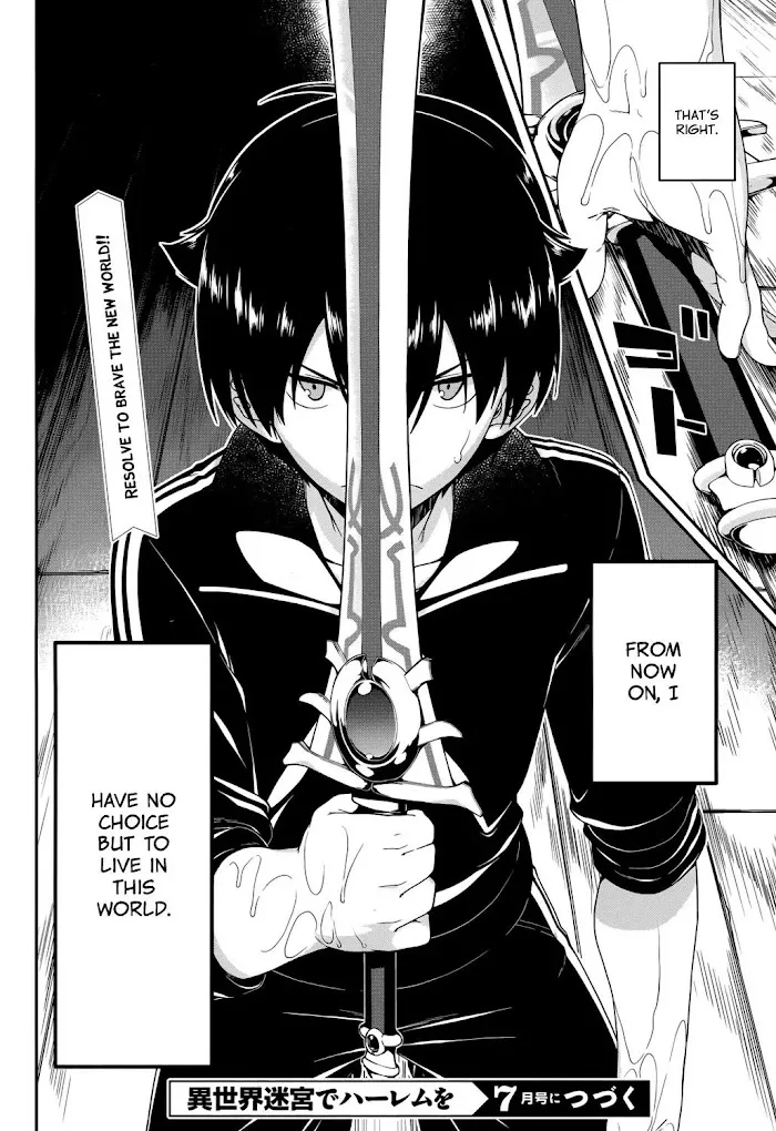 Isekai Meikyuu de Harem wo - Chapter 1 Page 42