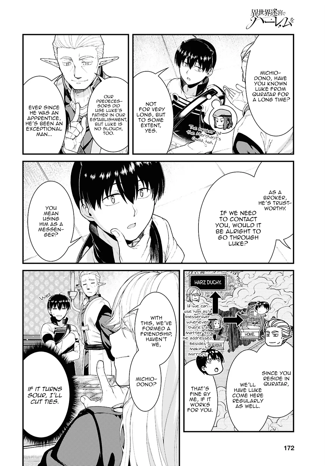 Isekai Meikyuu de Harem wo - Chapter 101 Page 7