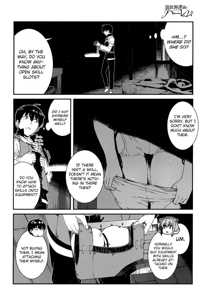Isekai Meikyuu de Harem wo - Chapter 13 Page 8
