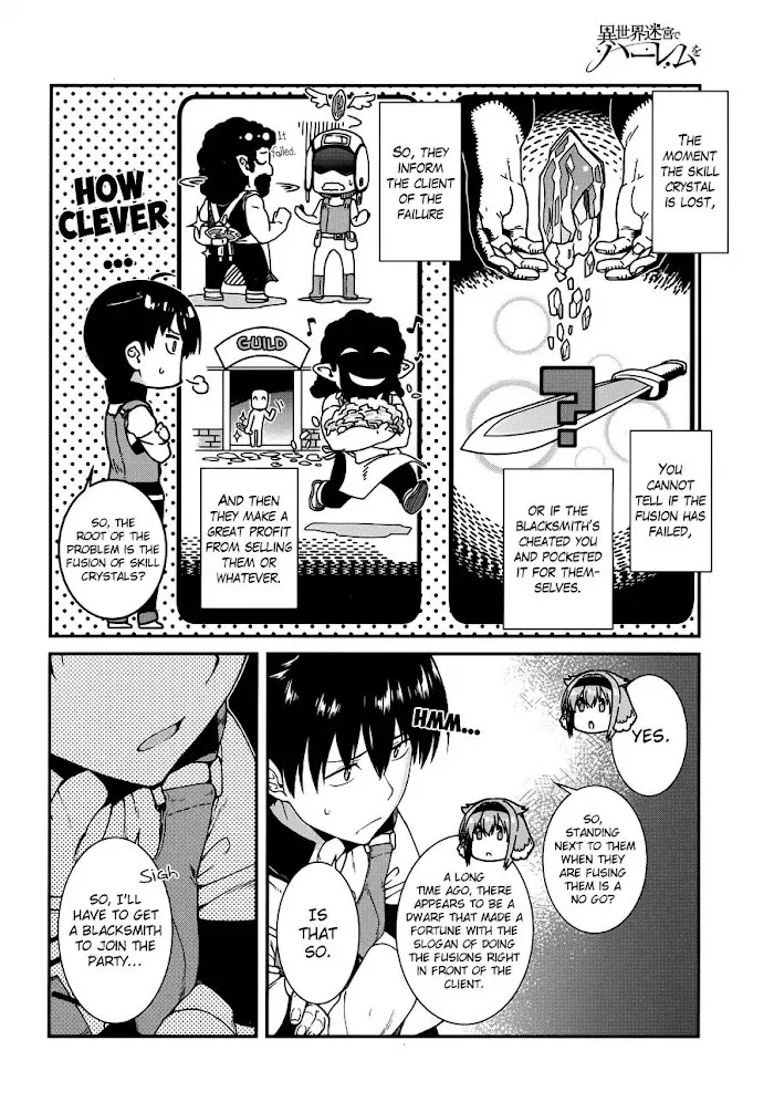 Isekai Meikyuu de Harem wo - Chapter 13 Page 12