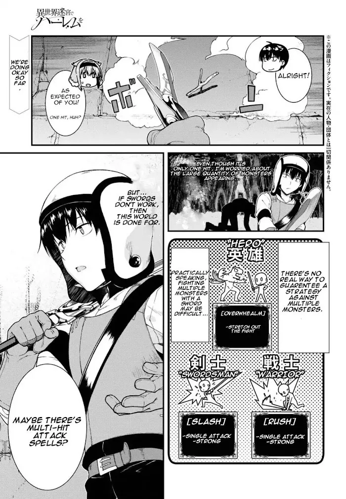 Isekai Meikyuu de Harem wo - Chapter 15 Page 2