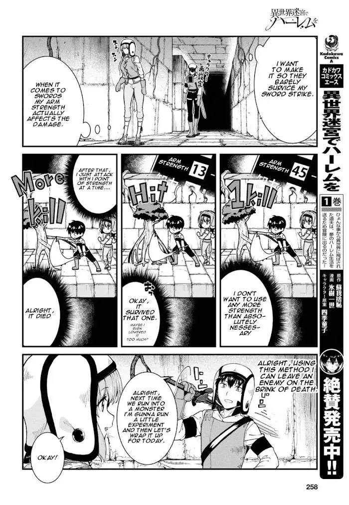 Isekai Meikyuu de Harem wo - Chapter 16 Page 8
