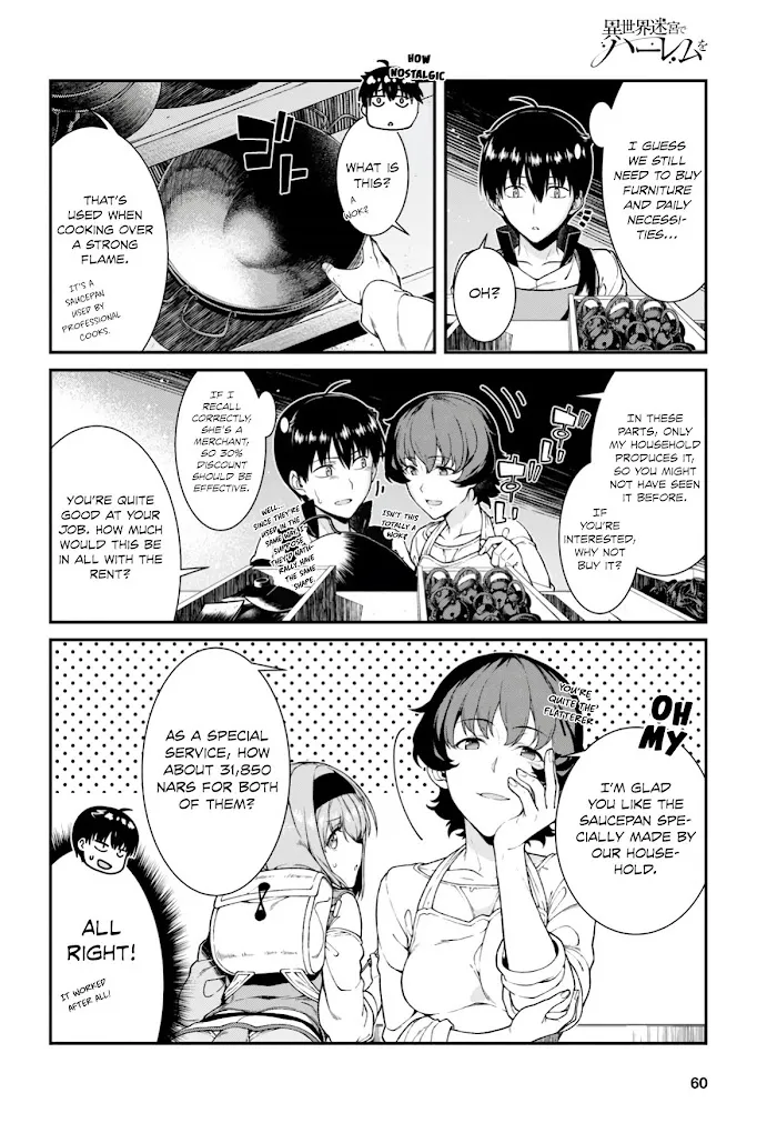 Isekai Meikyuu de Harem wo - Chapter 25 Page 4
