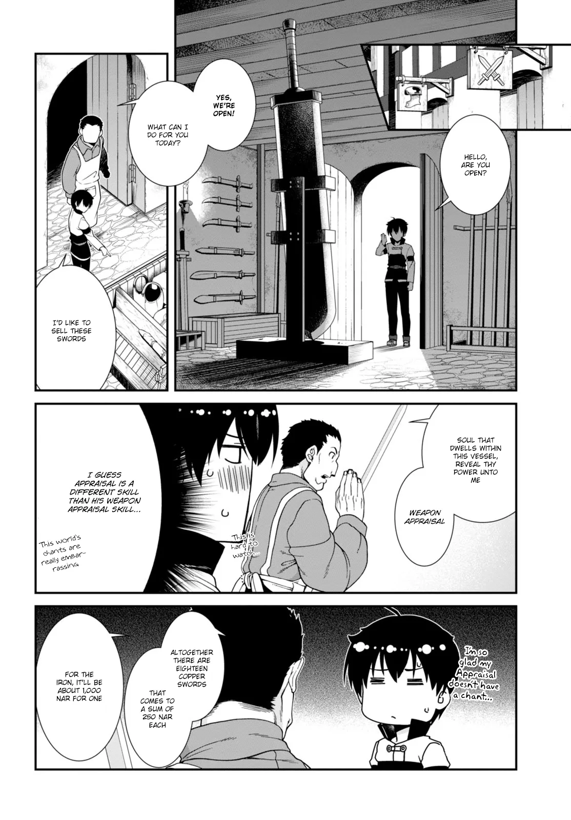 Isekai Meikyuu de Harem wo - Chapter 3.1 Page 15
