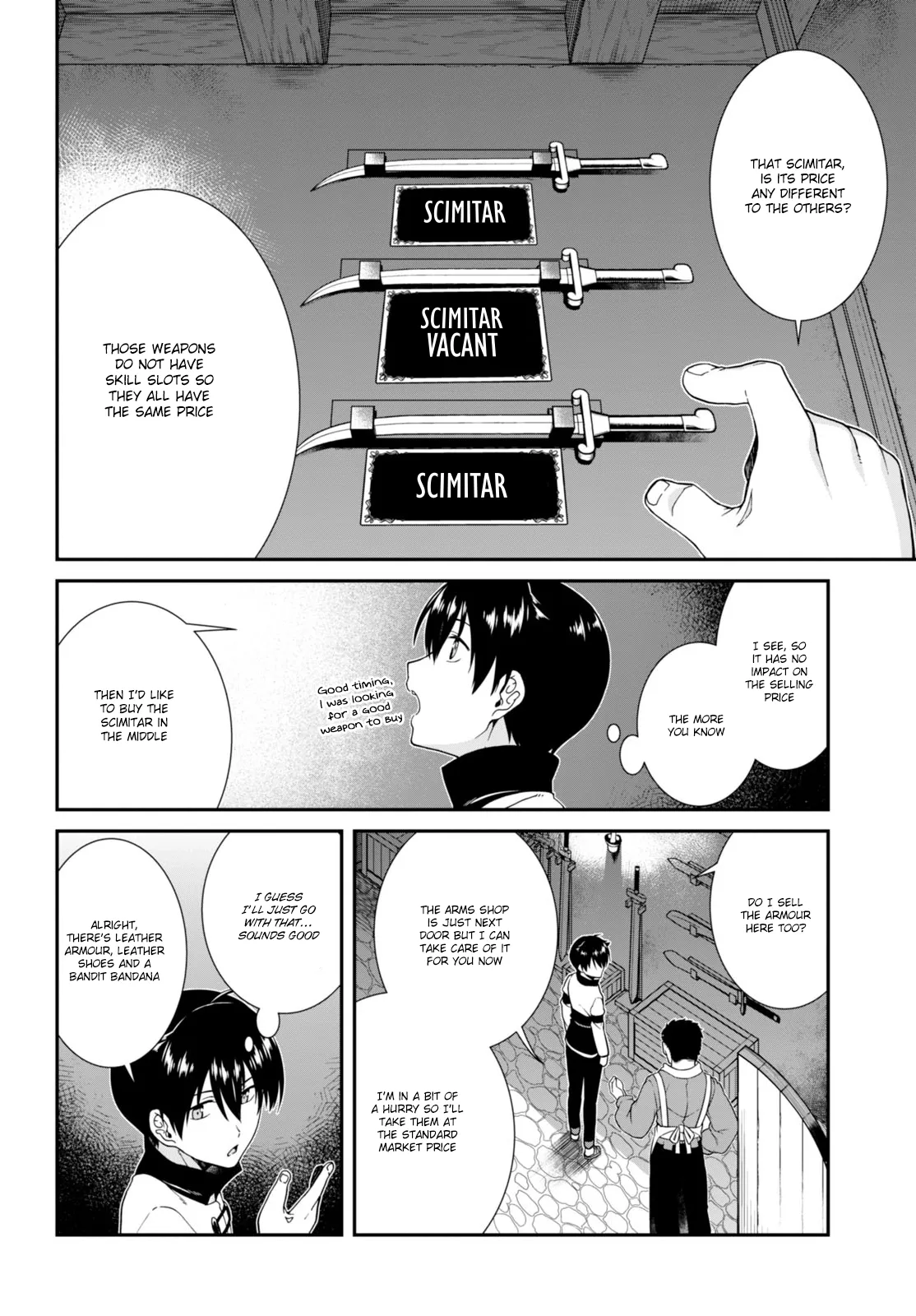 Isekai Meikyuu de Harem wo - Chapter 3.1 Page 17