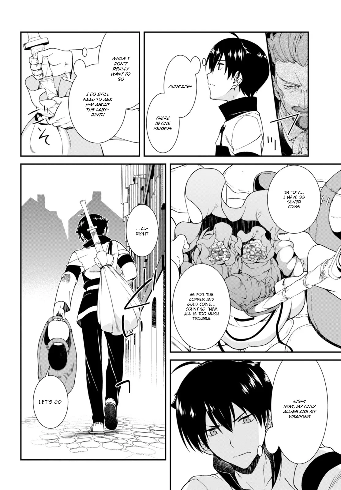 Isekai Meikyuu de Harem wo - Chapter 3.1 Page 21