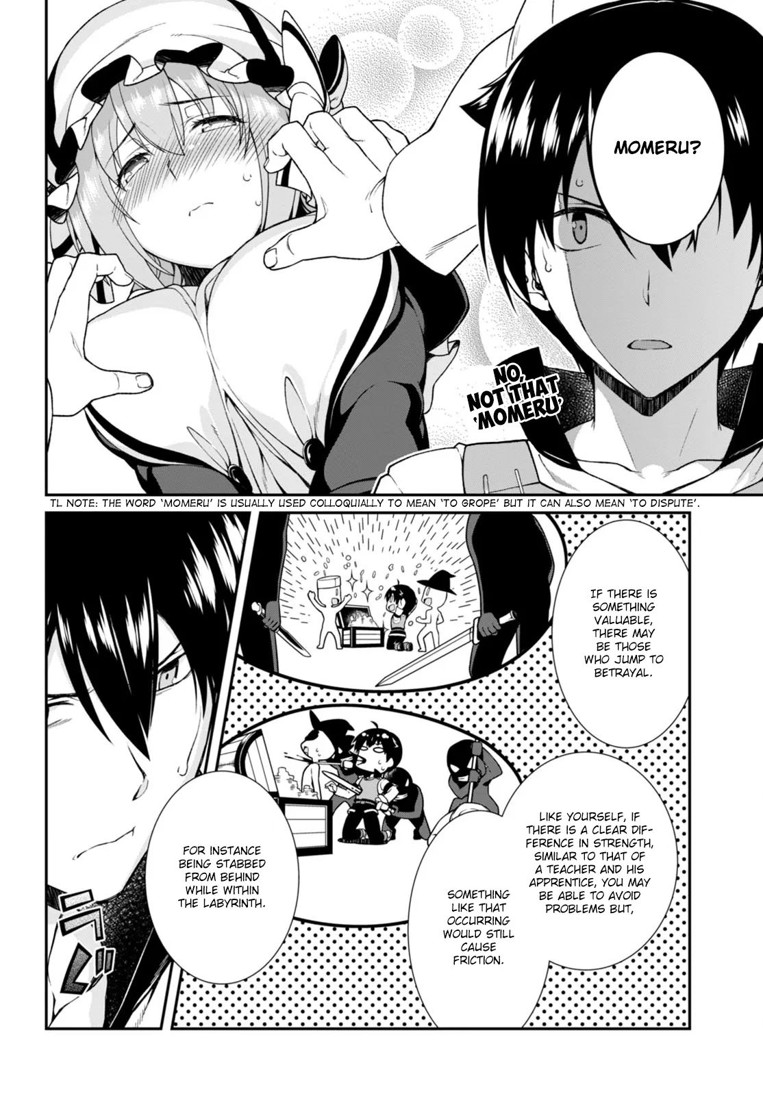 Isekai Meikyuu de Harem wo - Chapter 3.2 Page 5