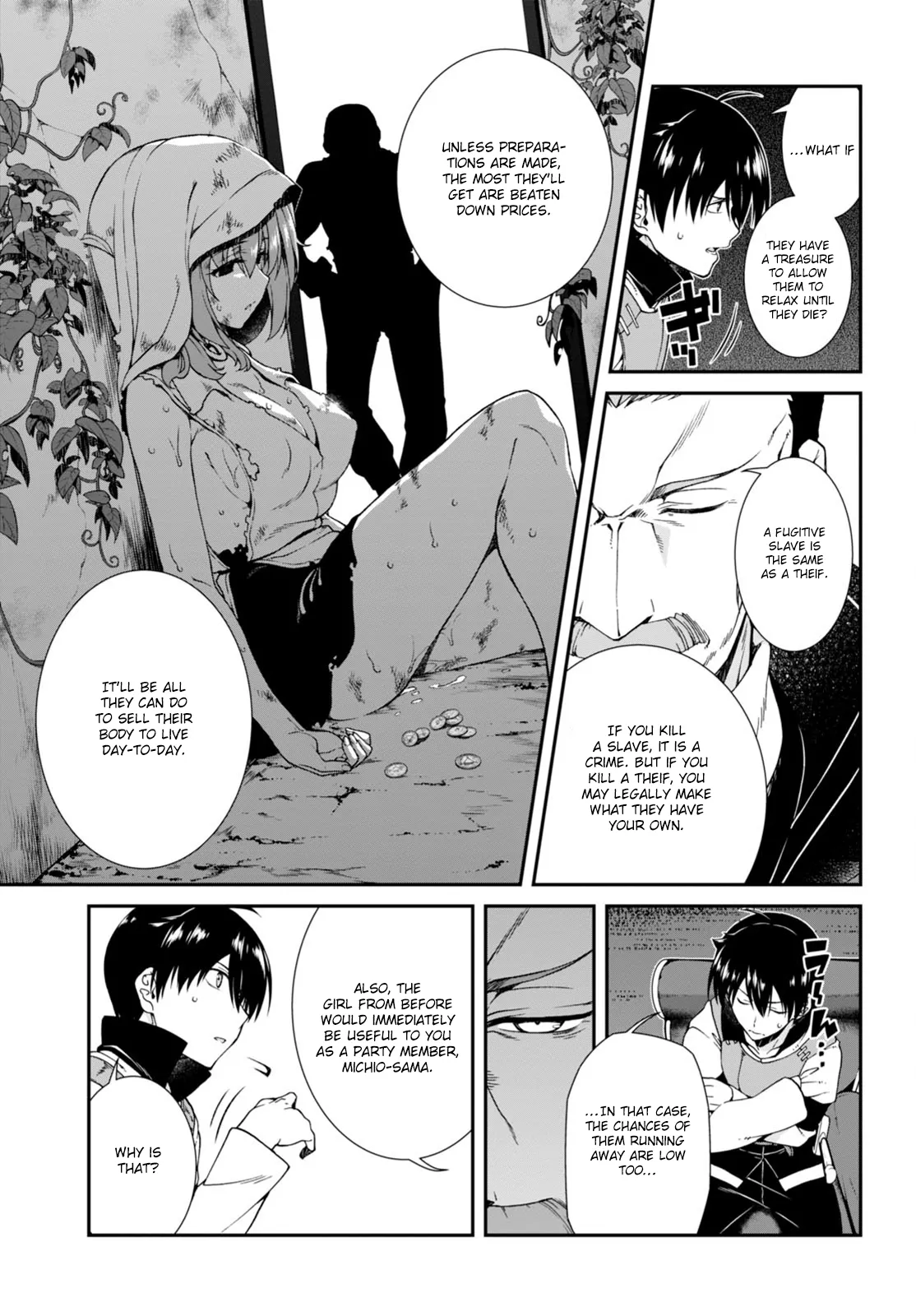 Isekai Meikyuu de Harem wo - Chapter 3.2 Page 8