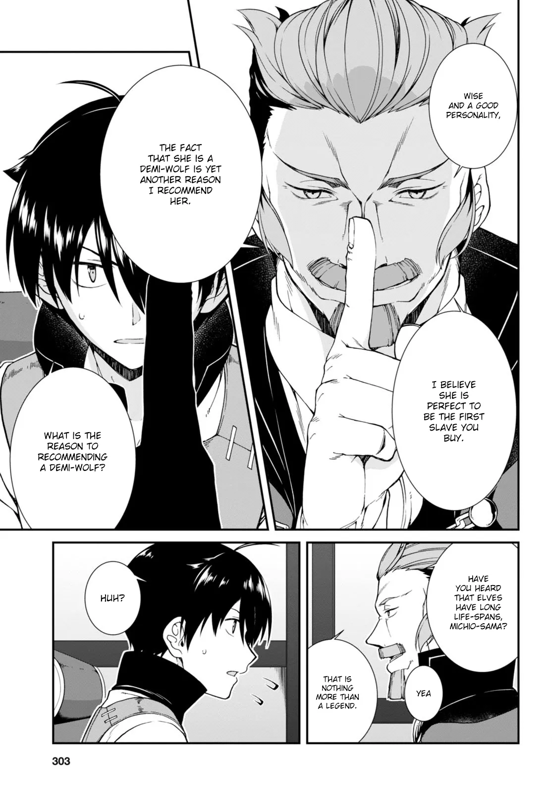 Isekai Meikyuu de Harem wo - Chapter 3.2 Page 10