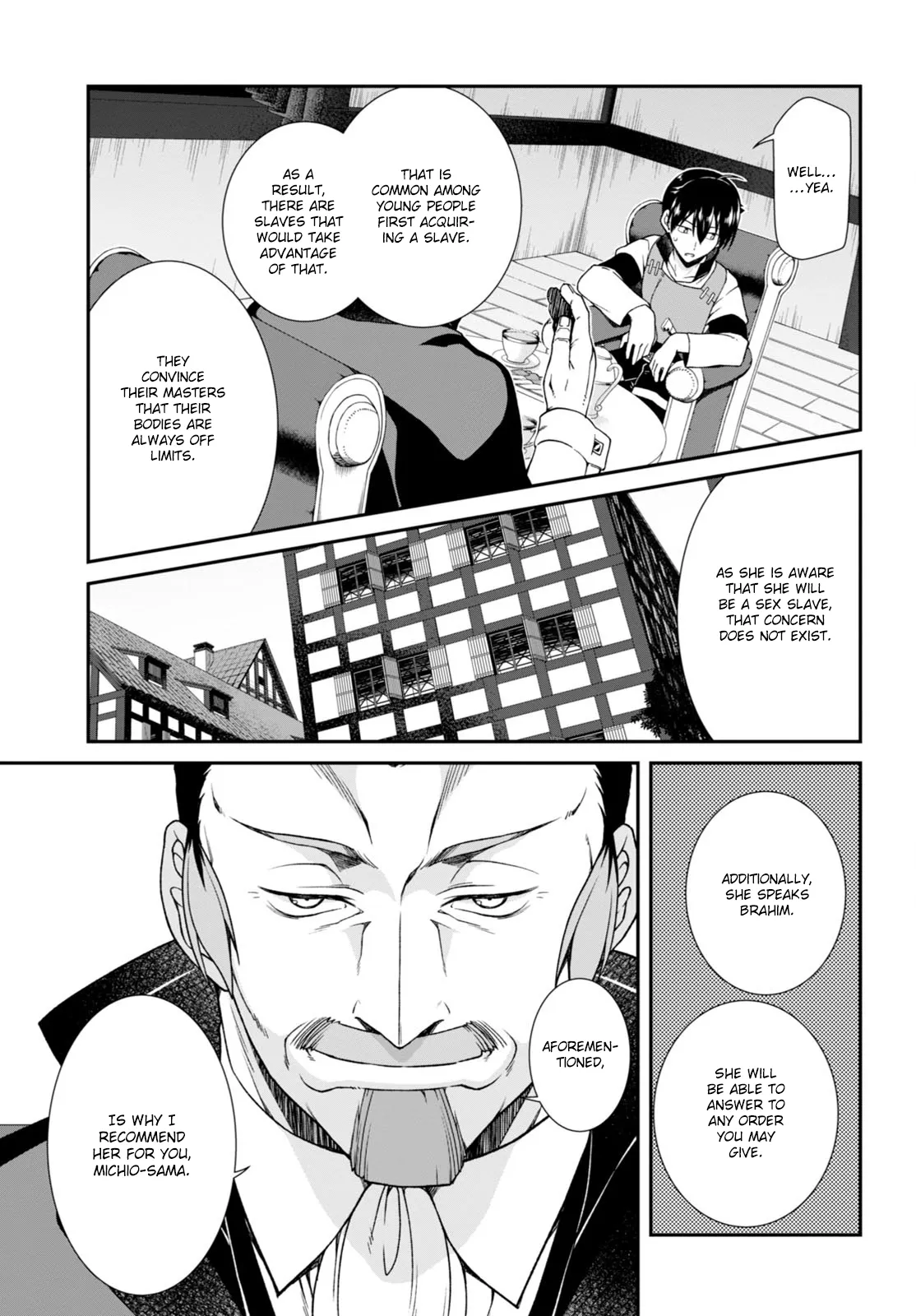 Isekai Meikyuu de Harem wo - Chapter 3.2 Page 16