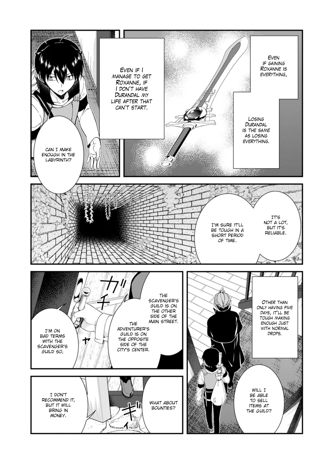 Isekai Meikyuu de Harem wo - Chapter 3.2 Page 28