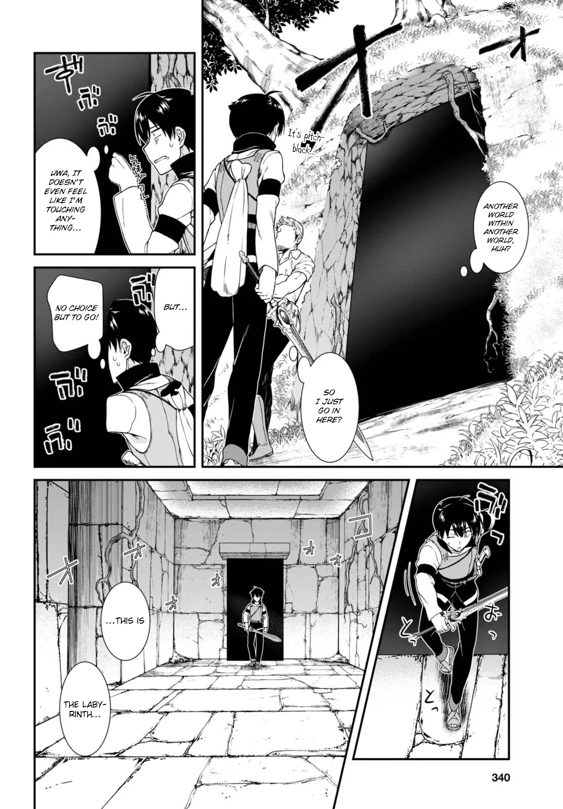 Isekai Meikyuu de Harem wo - Chapter 4.1 Page 5