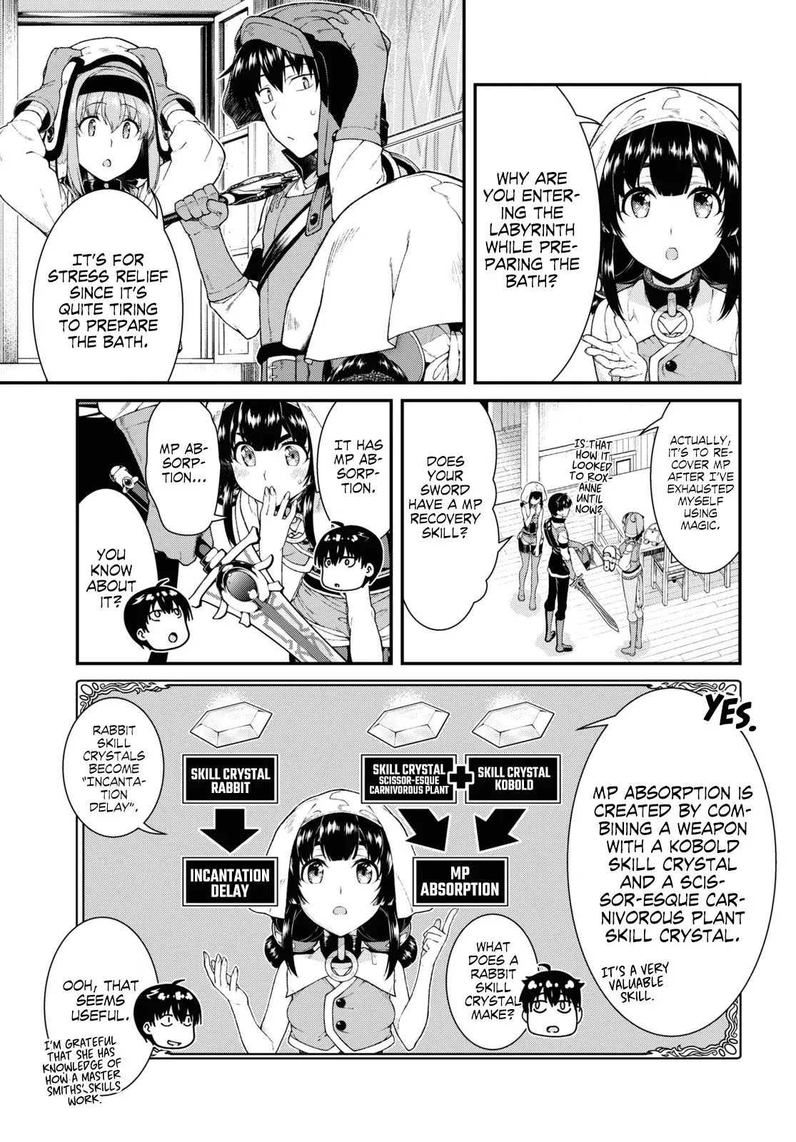 Isekai Meikyuu de Harem wo - Chapter 41 Page 8