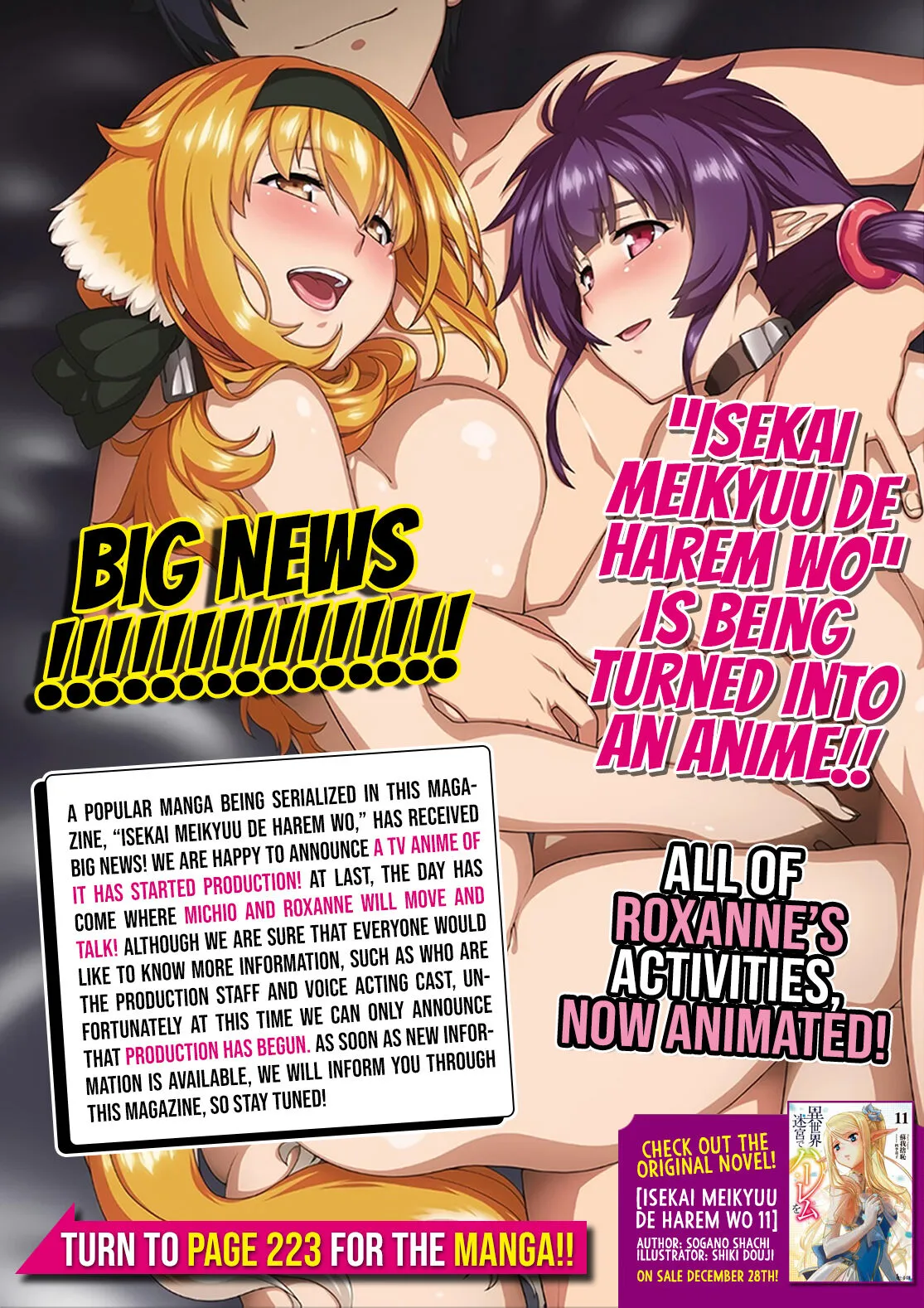 Isekai Meikyuu de Harem wo - Chapter 44.5 Page 2